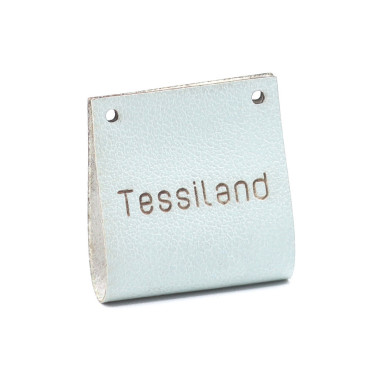 Etiquetas personalizadas Duble polipiel avio Tiffany