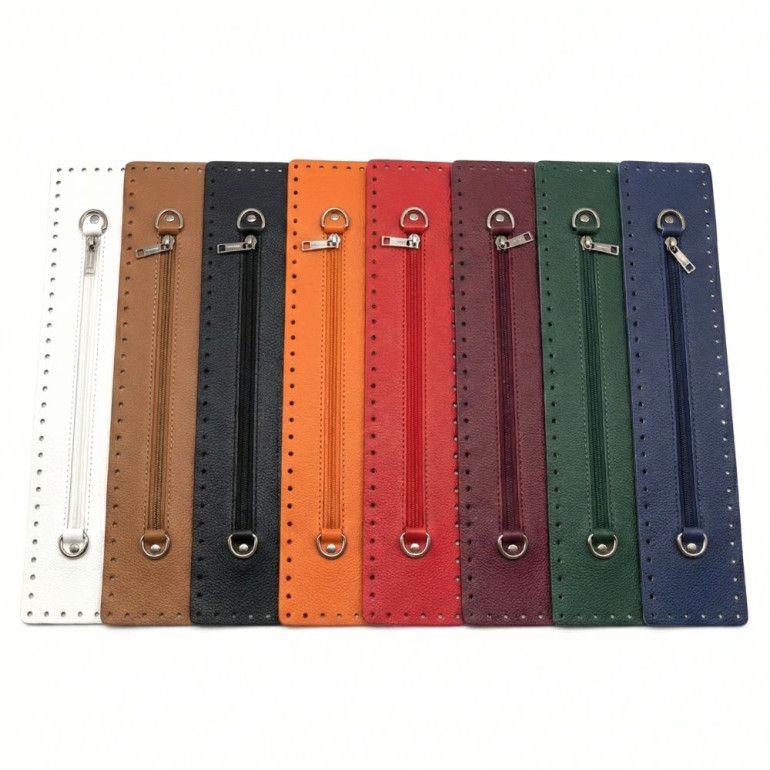 Set borsa Borea Color Match per round bag in ecopelle con zip