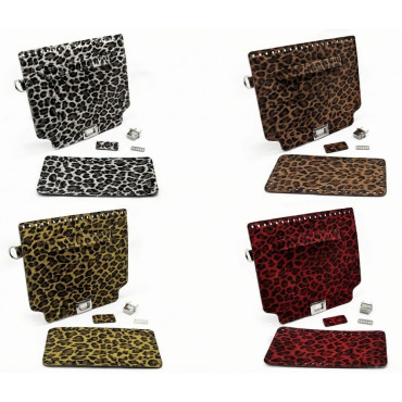 Set borsa Himba animalier in ecopelle