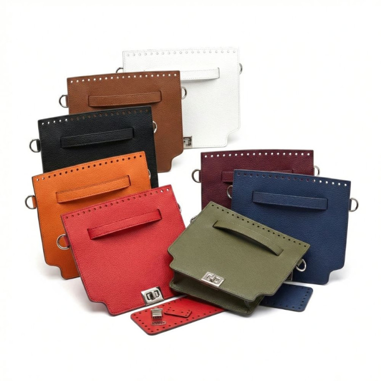 Set borsa Incanto Color Match ecopelle per borse a uncinetto