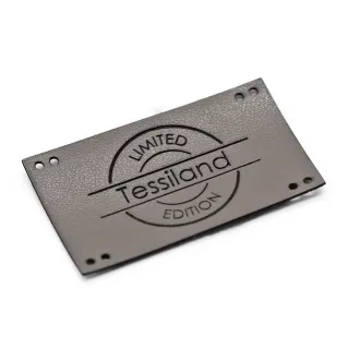 Customizable Limited Maxy Eco-Leather Tag Tortora
