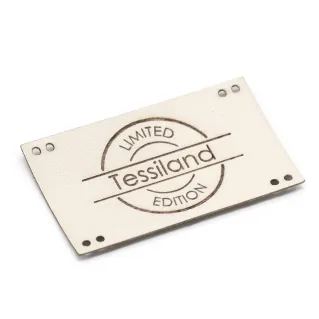 Customizable Limited Maxy Eco-Leather Tag Panna