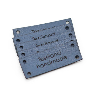 Targhette Personalizzabili Rettangolo ecopelle 5pz