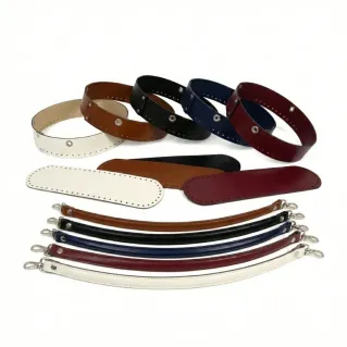Set Giroborsa de Ecopiel para Bolsos de Ganchillo | Tessiland