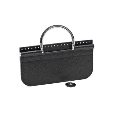 Flap Soho Silver Burgundy Nero