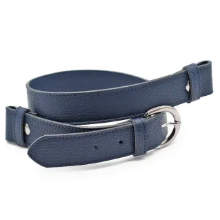 Asa Primo color match en ecopiel para bolsos Made in Italy Blu