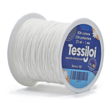 TessilJoy hilo para bisutería Bianco 109