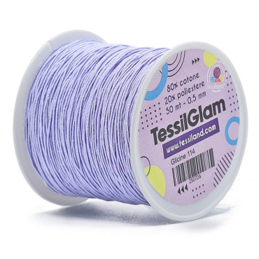 TessilGlam hilo para bisutería Glicine 114