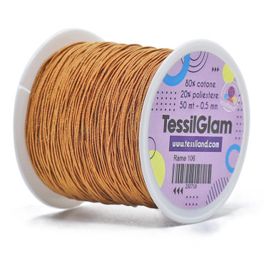 TessilGlam hilo para bisutería Rame 106