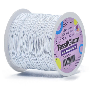 TessilGlam filato per bijoux Celeste 108