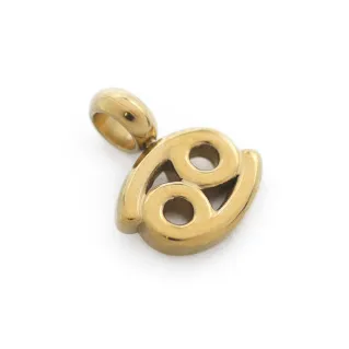 Zodiac Sign Pendant Cancro Oro