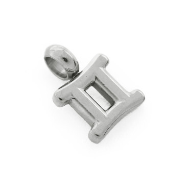 Ciondolo Segno Zodiacale Gemelli Argento