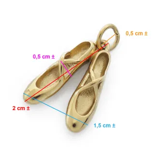 Colgante Zapatillas Ballet toque romántico | Tessiland