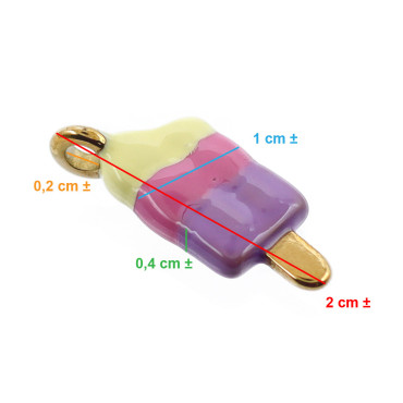 Ciondolo Icecream Oro