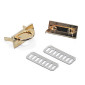 Brackets Rectangular Plate 30x15 Gold set 2 | Tessiland