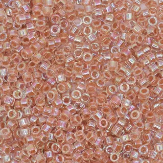 Perlas Miyuki Delica 11 0 perlas japonesas cilíndricas para bisutería Pesca AB DB-54