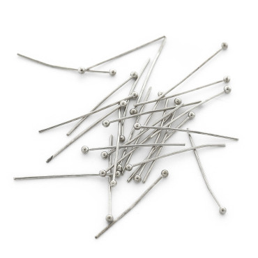 Chiodini a pallina DQ nickel free per bijoux e perline