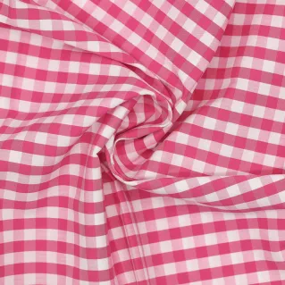 Funda para bolsas a cuadros vichy para forros y costura creativa Pink
