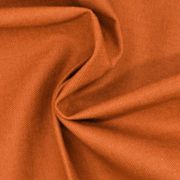 Fodera Ottoman in puro cotone per borse e cuscini Arancione