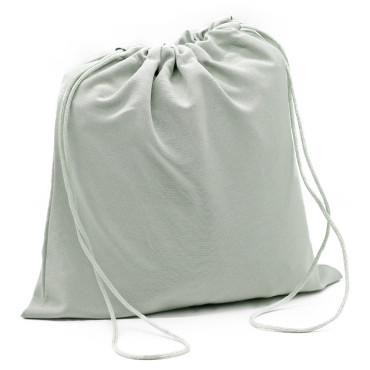 Sacca interna borsa in cotone Ottoman con coulisse Salvia