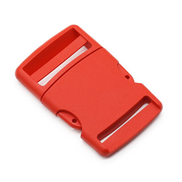 Fibbia a scatto in nylon per zaini marsupi e cinture Rosso