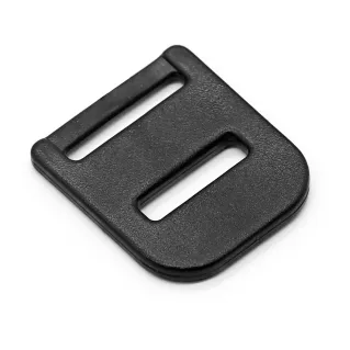 Accessoires complémentaires pour bretelles ceintures et sacs Noir