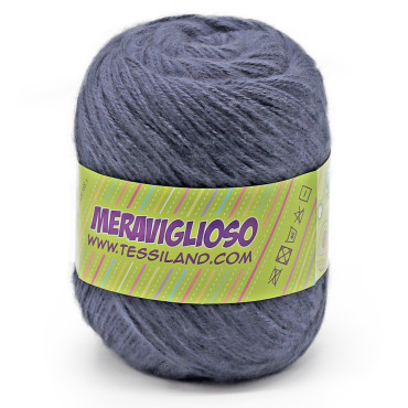 Meraviglioso microfiber acrylic brushed ball 100g Navy