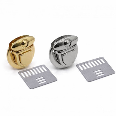 Chiusura a cartella circle per borse 40mm