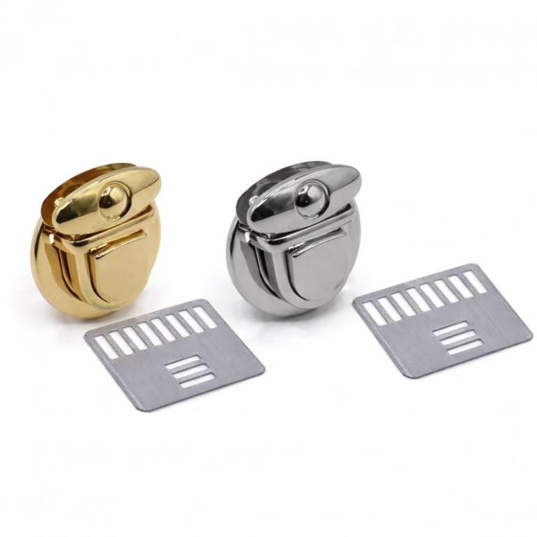 Chiusura a cartella circle per borse 40mm