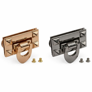 Chiusura a gancio vintage per borse e pochette