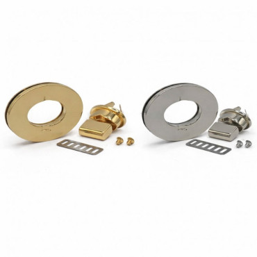 Chiusura a girello Abelia ovale per pochette e borse