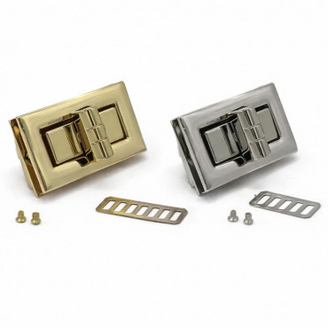 Chiusura a girello Clean 40x22mm per borse