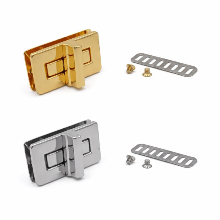 Chiusura a girello Eaves rettangolare per borse e pochette