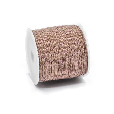 Filato Elastico per Bijoux Lumiflex Eco in PET 50m Rosa Champagne J102