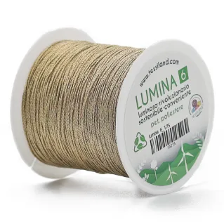 Lumina 6 Fil pour bijoux au crochet Beige 175