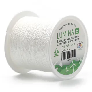 Lumina 6 Jewelry Yarn for Crochet Bianco 61