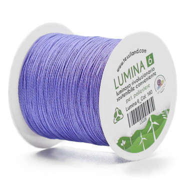 Filato per Bijoux Lumina 6 per Uncinetto Glicine160