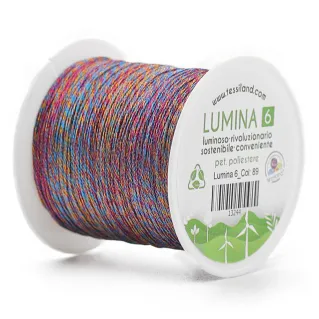 Lumina 6 Hilo para bisutería para ganchillo Multicolor 89
