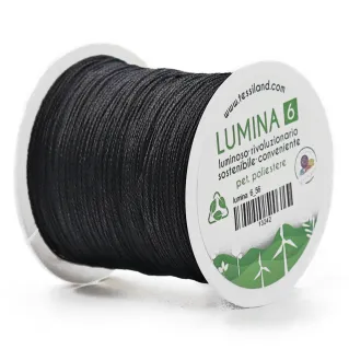 Lumina 6 Fil pour bijoux au crochet Nero 56