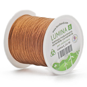 Filato per Bijoux Lumina 6 per Uncinetto Rame 66