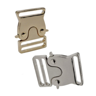 Chiusura a incastro fibbia a scatto Ekanite 28x40mm per borse
