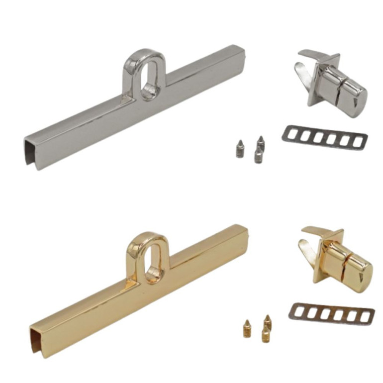 Chiusura girello a T per borse handmade