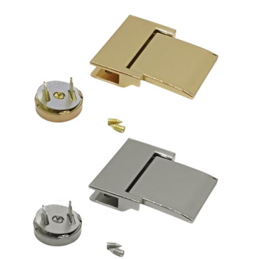 Chiusura a girello Window magnetica 42x36mm per borse