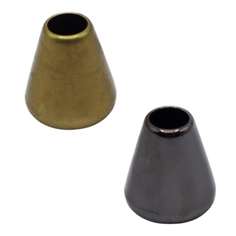 Coprinodo liscio in metallo 12x12mm 1pz