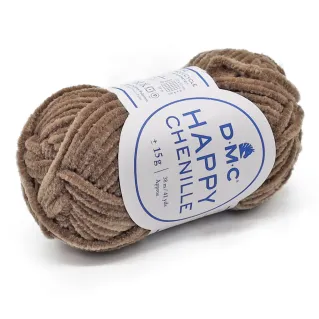 Happy Chenille chenille yarn for amigurumi 15g ball Marmotta