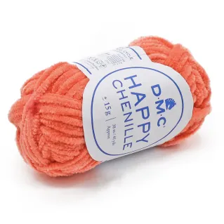 Happy Chenille chenille pour amigurumi pelote 15g Coral fresh