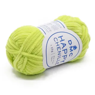 Happy Chenille chenilla para amigurumi ovillo 15g Lime