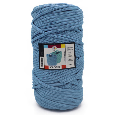 Chobin elastic cord for bags 300g Jeans