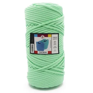 Aretha Slim faux fur yarn cone 150g Militare