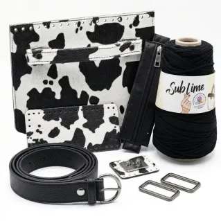 Customizable Handmade Maxy Eco Leather Tag Argento